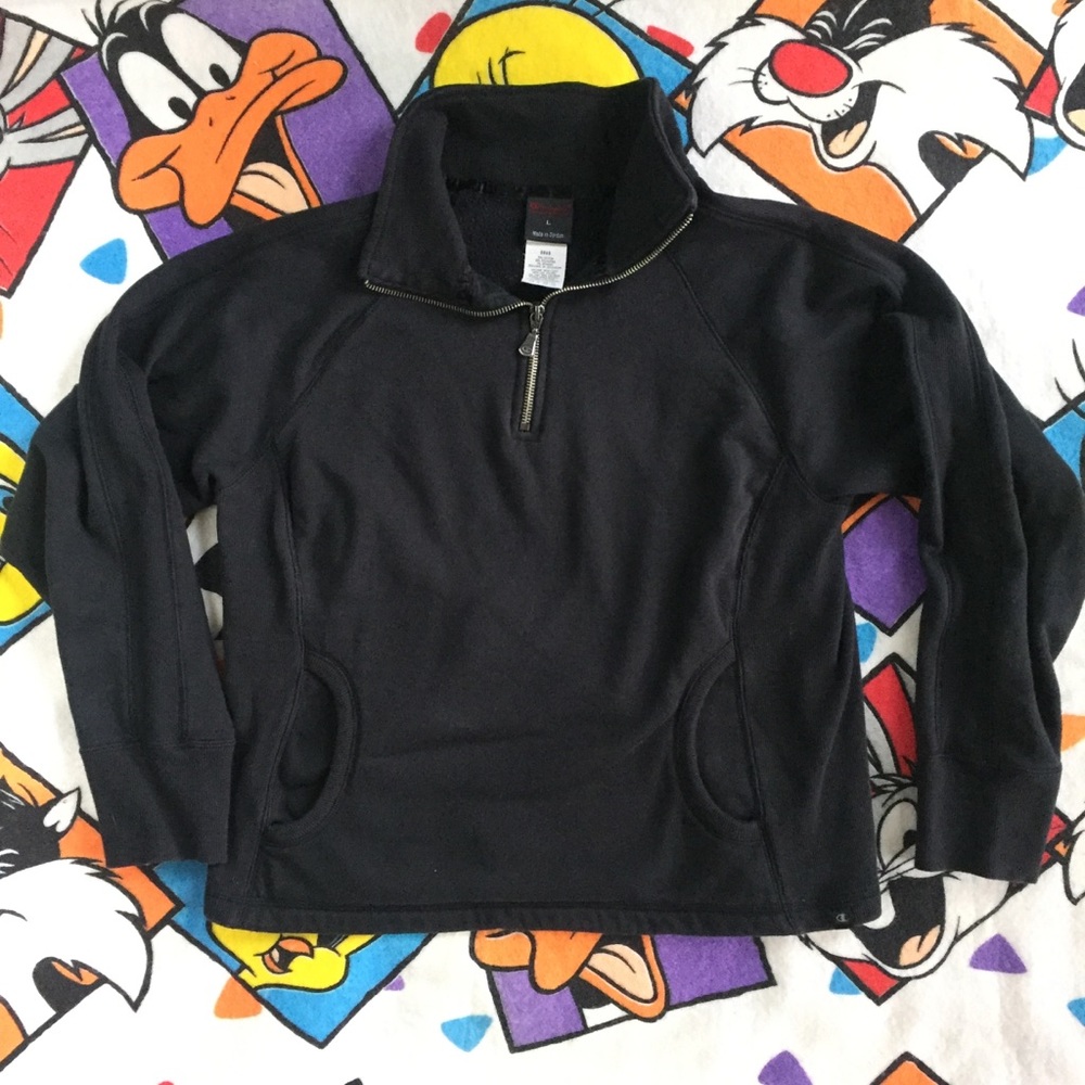 Champion Quarter zip up sweater